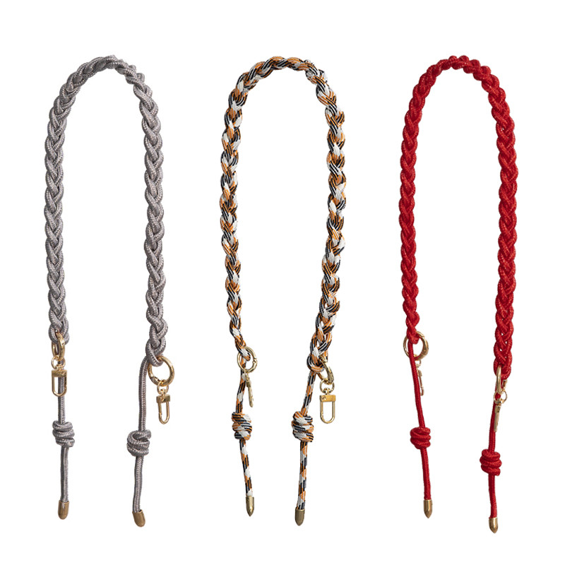 MM Fond DIY Lady remen za torbicu ručno rađeni konop tkani dizajn djevojka kratki remen za torbu dužine 60 cm koji se lako slaže s lancem remen za torbicu