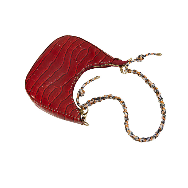 MM Fond DIY Lady remen za torbicu ručno rađeni konop tkani dizajn djevojka kratki remen za torbu dužine 60 cm koji se lako slaže s lancem remen za torbicu