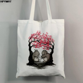 Totoro Studio Ghibli Miyazaki Hayao Shopper Bag Τσάντες Anime Γυναικεία τσάντα για ψώνια Γυναικεία τσάντα οικολογικού καμβά