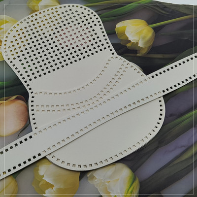 3 db/készlet Új szőtt PU bőr hálós kézzel készített nyeregtáska barkácsolás bőr kiegészítők kötőtáska PU bőrtáska kiegészítők tábla