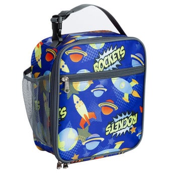 Παιδικό φερμουάρ Παιδικής φόρμας Cartoon Tote Meal Storage Mini Picnic Student School with Pocket Oxford ύφασμα Θερμικό μαλακό κουτί γεύματος μονωμένη τσάντα