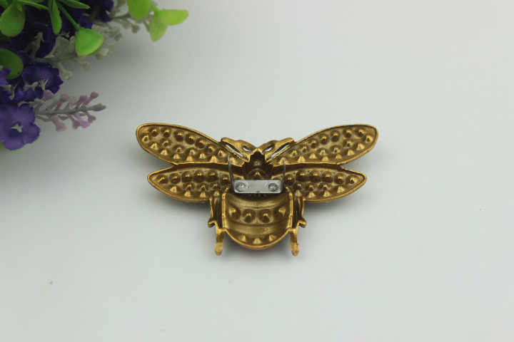 Dodaci za prtljagu u 2 boje Ručna torbica od legure cinka Set svrdla Prekrasne biserne pčele ukrasna torba s kopčom Dodaci za hardver