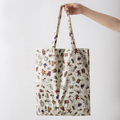 Salokāma iepirkumu soma sievietēm liela ietilpība, videi draudzīga pārnēsājama atkārtoti lietojama sieviešu rokassomas Pārtikas preču plecu somas Pircējs