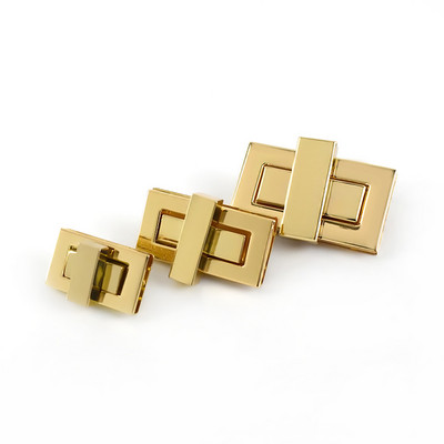 2gab Deepeel Metāla Turn Twist Lock sprādzes DIY rokassomu somām maciņam Aparatūra Aizdare Somas Aizbīdnis Daļas Aksesuāri BF616