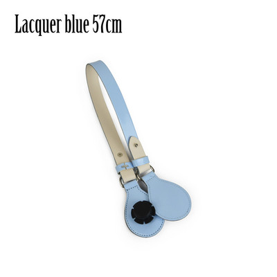 TANQU naujas ilgas plokščias rankenos dirželis su nuleidžiamu galu, skirtas Obasket Obag dirbtinės odos diržo rankena, nuimamas nuleidžiamas galas, 57 cm, skirtas O Bag