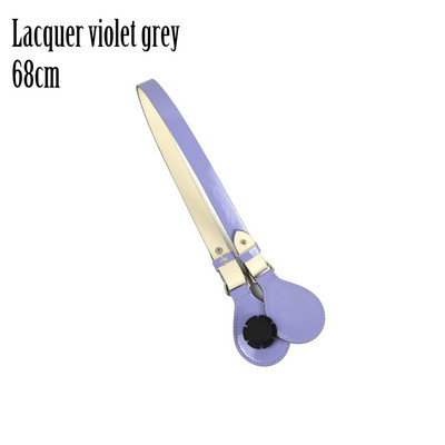 TANQU naujas ilgas plokščias rankenos dirželis su nuleidžiamu galu, skirtas Obasket Obag dirbtinės odos diržo rankena, nuimamas nuleidžiamas galas, 57 cm, skirtas O Bag