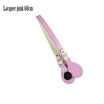 TANQU naujas ilgas plokščias rankenos dirželis su nuleidžiamu galu, skirtas Obasket Obag dirbtinės odos diržo rankena, nuimamas nuleidžiamas galas, 57 cm, skirtas O Bag