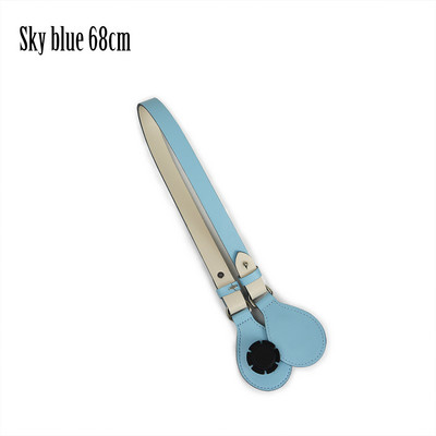 TANQU naujas ilgas plokščias rankenos dirželis su nuleidžiamu galu, skirtas Obasket Obag dirbtinės odos diržo rankena, nuimamas nuleidžiamas galas, 57 cm, skirtas O Bag