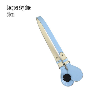 TANQU naujas ilgas plokščias rankenos dirželis su nuleidžiamu galu, skirtas Obasket Obag dirbtinės odos diržo rankena, nuimamas nuleidžiamas galas, 57 cm, skirtas O Bag