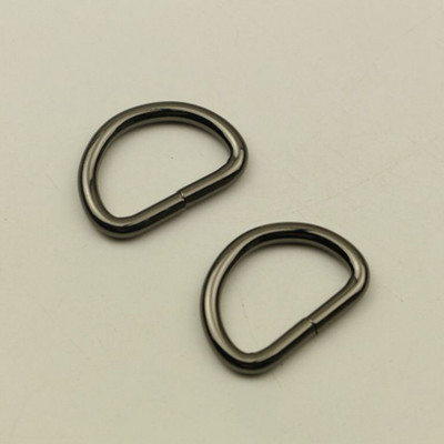 (10 vnt. / siunta) „Pasidaryk pats“ rankinio odinio bagažo krepšio vidinis skersmuo 25 mm peties diržo jungtis, skirta reguliuoti D žiedo pusiau žiedas Sagčių priedai