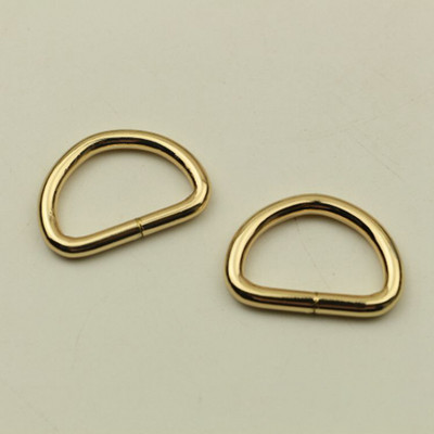 (10 vnt. / siunta) „Pasidaryk pats“ rankinio odinio bagažo krepšio vidinis skersmuo 25 mm peties diržo jungtis, skirta reguliuoti D žiedo pusiau žiedas Sagčių priedai