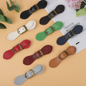 Natūralios odinės rankinės su metaliniu užsegimu Rankų darbo piniginės užsegimo kortelių paketas su užsegimu piniginės sagtimi rankinės mygtukų priedai