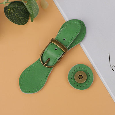 Natūralios odinės rankinės su metaliniu užsegimu Rankų darbo piniginės užsegimo kortelių paketas su užsegimu piniginės sagtimi rankinės mygtukų priedai