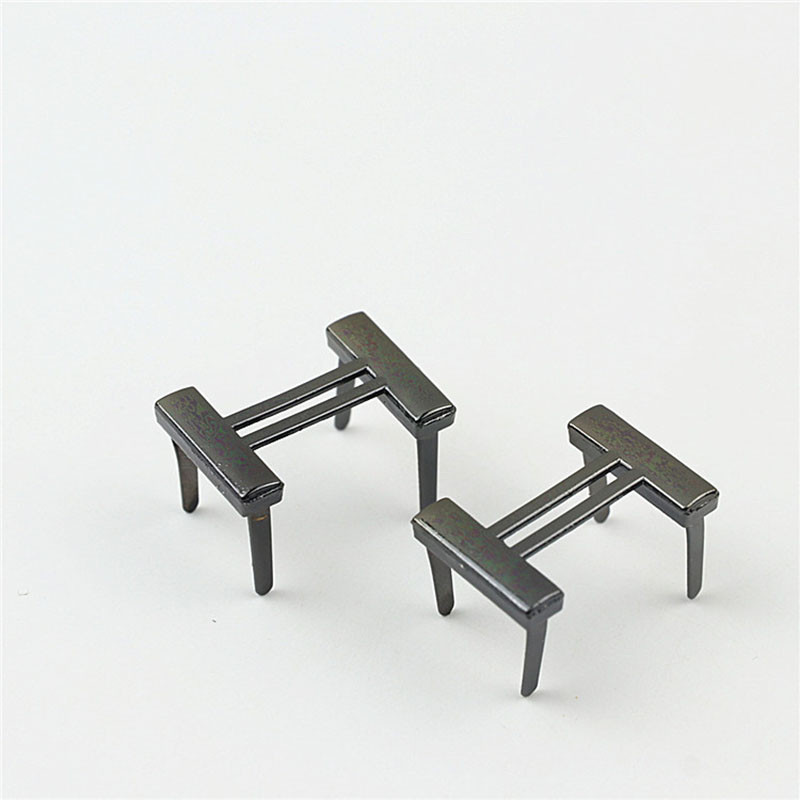 5 τμχ/παρτίδα Τσάντα αποσκευών Hardware Metal Bridge Hollow Letter H Τσάντα πλάτης Διακοσμητικό λογότυπο με αγκράφα με ταινία