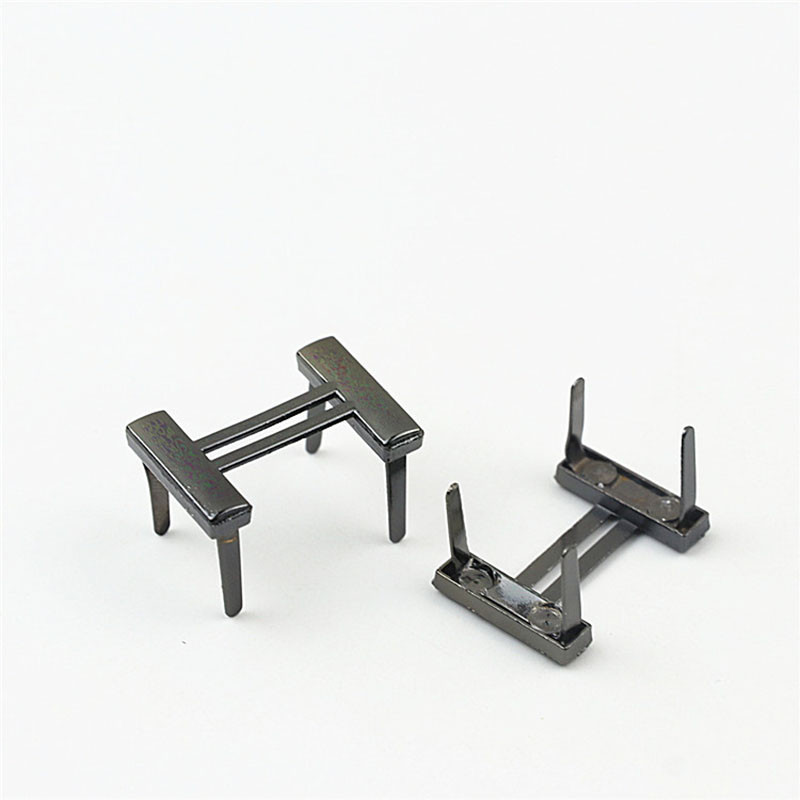 5 τμχ/παρτίδα Τσάντα αποσκευών Hardware Metal Bridge Hollow Letter H Τσάντα πλάτης Διακοσμητικό λογότυπο με αγκράφα με ταινία