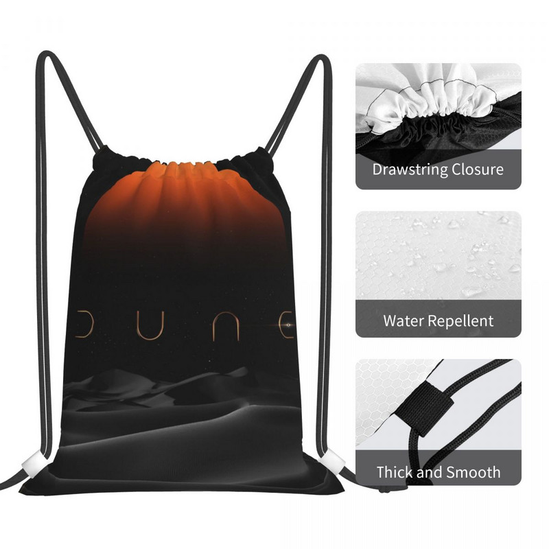 Dune Sunset Genti cu Snur Rucsaci Geanta Barbat Geanta Pentru Barbati Rucsac Masculin Rucsaci Pentru Copii