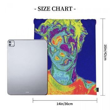 Brockhampton Iridescence Ματ τσάντες με κορδόνια Σακίδια τσάντα ανδρική τσάντα Μικρή τσάντα πλάτης Τσάντα πλάτης Κορδόνι πλάτης