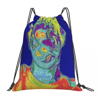 Brockhampton Iridescence Matt Drawstring Чанти Раници Чанта Мъжка чанта Малка раница Чанта Раница Drawstring