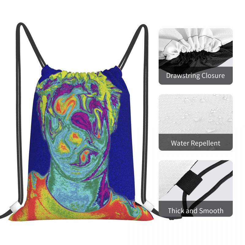 Brockhampton Iridescence Matt Tašky so sťahovacou šnúrkou Batohy Taška Pánska kabelka Malý batoh Taška Batoh so sťahovacou šnúrkou