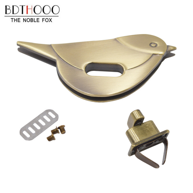 Metalna kopča Bird Turn Lock Twist Torbe za DIY torbicu Torbica Hardver za zatvaranje Dijelovi Dodaci