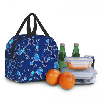 Custom Science Chemistry Laboratory Lunch Bag Ανδρικές Γυναικείες Θερμομόνωση Κουτιά γεύματος για παιδιά σχολικής ηλικίας