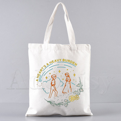 Kiki'S Kiki's pristatymo paslauga Pirkinių krepšys Shopper Eco Canvas Cotton Shopper Bolsas De Tela Bag Prekyba daugkartinio naudojimo Sacolas