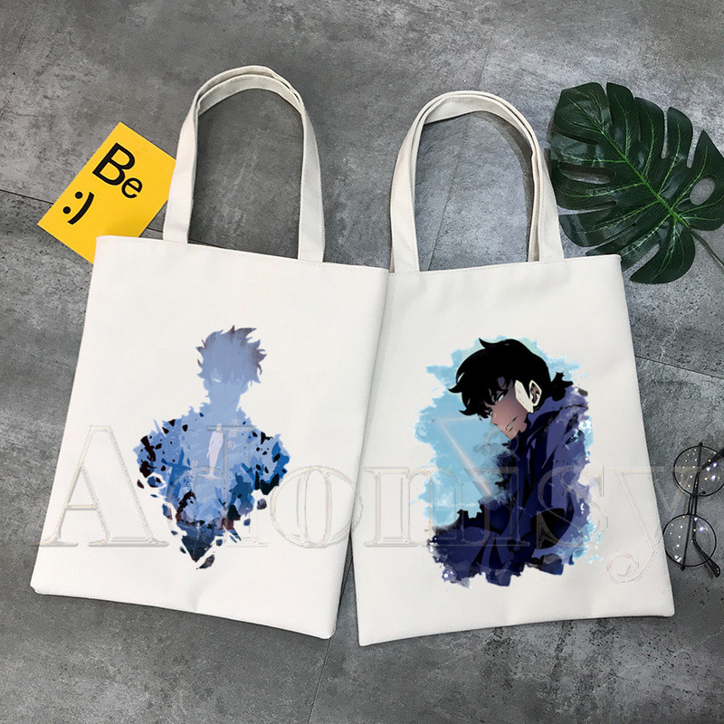 Solo izravnavajuće kupovne torbe Torba za kupovinu Tote torba Torba za rame Platnene torbe Velikog kapaciteta Studentska torba