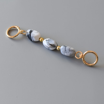 visokokvalitetne ženske perle od kamena u boji, zamjenske naramenice za žensku torbu, ženska torba s kratkim produžetkom, torba s remenom, dodatak za torbu