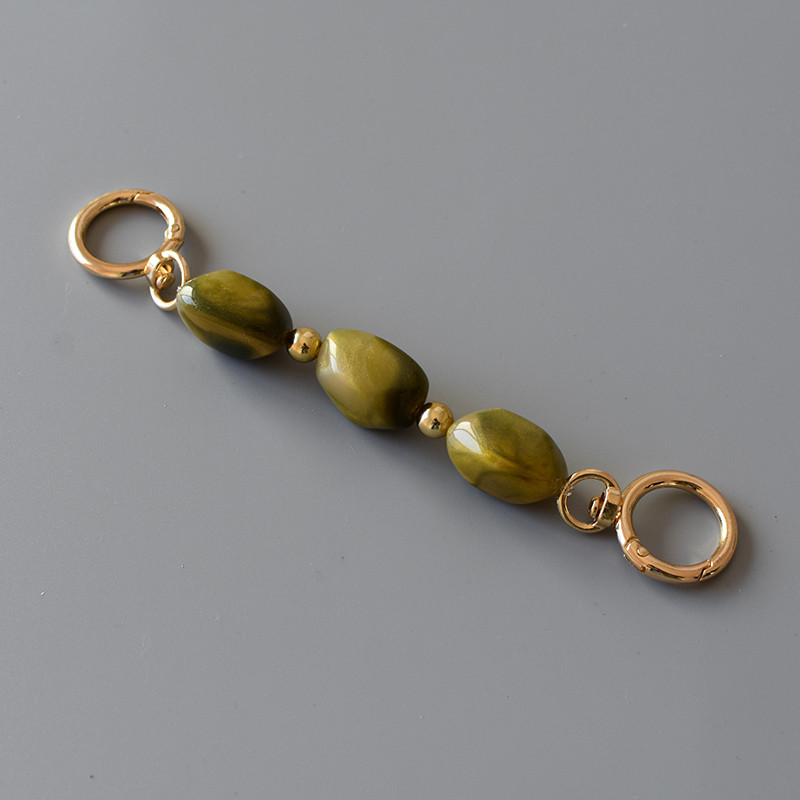 visokokvalitetne ženske perle od kamena u boji, zamjenske naramenice za žensku torbu, ženska torba s kratkim produžetkom, torba s remenom, dodatak za torbu