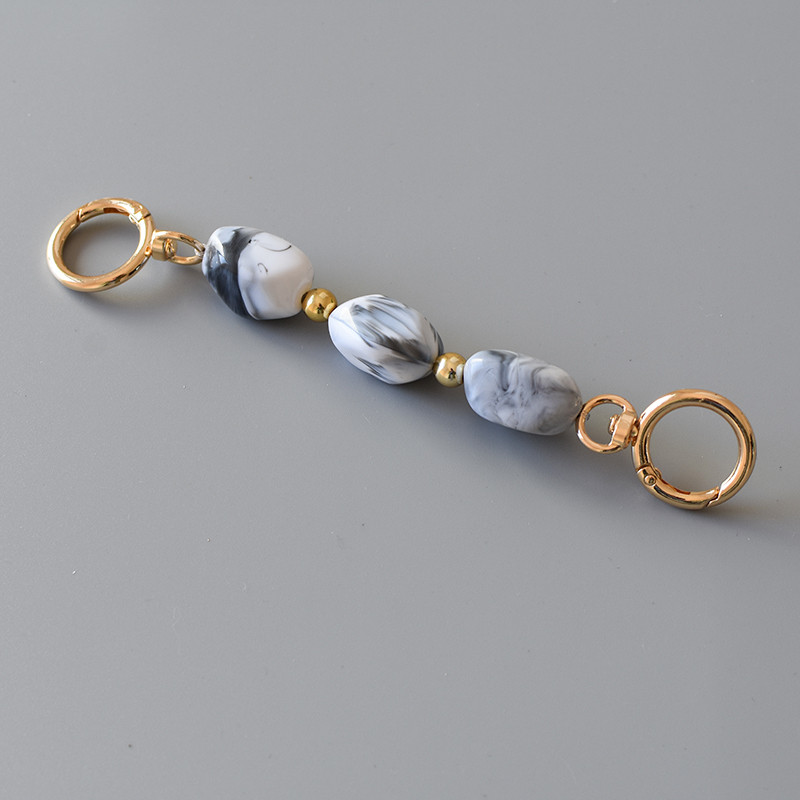 visokokvalitetne ženske perle od kamena u boji, zamjenske naramenice za žensku torbu, ženska torba s kratkim produžetkom, torba s remenom, dodatak za torbu