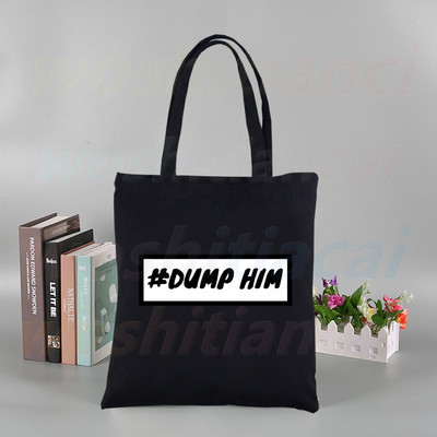 Britney Spears εκτύπωση επαναχρησιμοποιούμενης τσάντα αγορών Γυναικείες τσάντες καμβά τσάντες τσάντες εκτύπωσης οικολογικές τσάντες Cartoon Shopper τσάντες ώμου Μαύρες