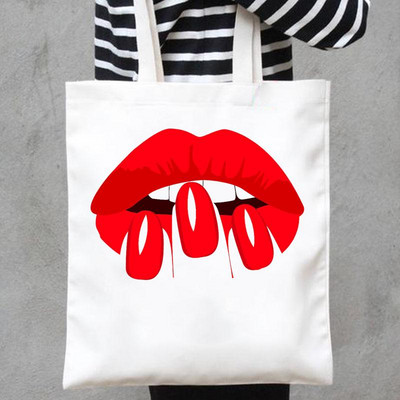 Divatnyomtat Vásárló Méhvirág Virágos Aranyos Stílusú Kézitáskák Vállvászon Bevásárlótáskák Alkalmi Lányok Női Táska