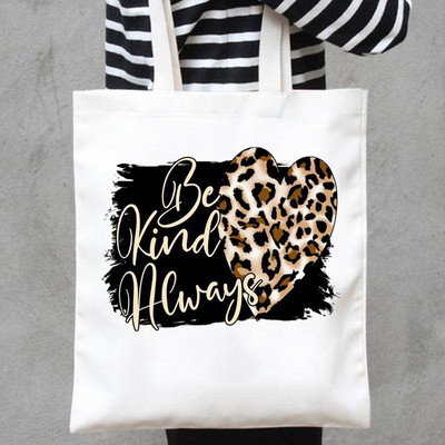 Divatnyomtat Vásárló Méhvirág Virágos Aranyos Stílusú Kézitáskák Vállvászon Bevásárlótáskák Alkalmi Lányok Női Táska