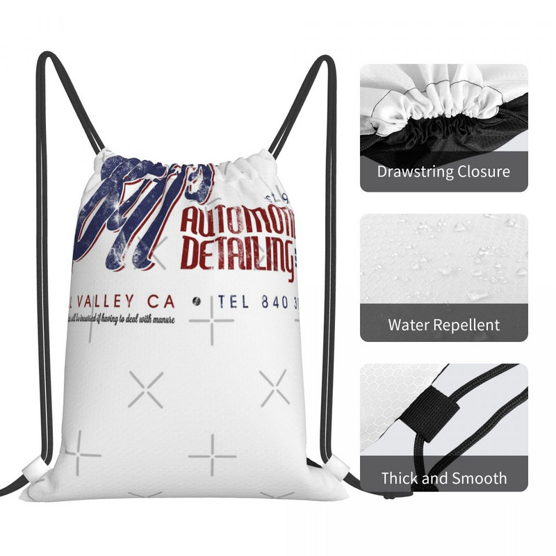 Biffs Auto Detailing Torbe s uzicom Ruksaci Torbe Sportska torba Ženska ruksak Torbe s uzicom