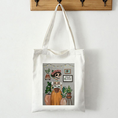 Aranyos mókus rajzfilm bevásárlótáska bevásárlótáska kézitáska nyári egyvállas vászontáska nagy kapacitású, mindenre alkalmas futártáska cu