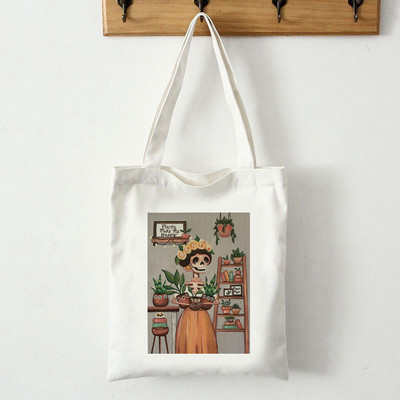 Aranyos mókus rajzfilm bevásárlótáska bevásárlótáska kézitáska nyári egyvállas vászontáska nagy kapacitású, mindenre alkalmas futártáska cu