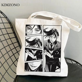 Black Butler torba za kupovinu eko torba od jute ručna torba torba za kupnju platnena torba ecobag grab