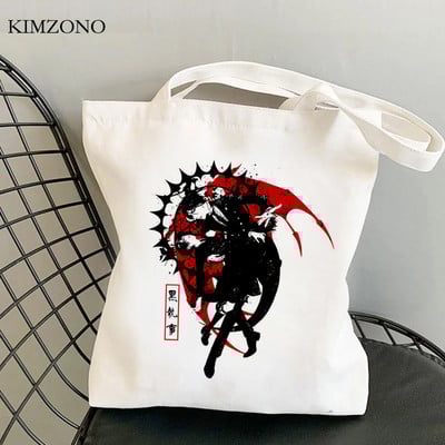 Black Butler torba za kupovinu eko torba od jute ručna torba torba za kupnju platnena torba ecobag grab