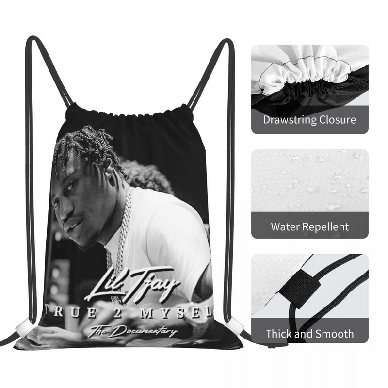 Sixya New Lil True 2 To Myself Torbe s uzicom Ruksaci Dječja torba Ženska torba Torba s uzicom Mala platnena torba