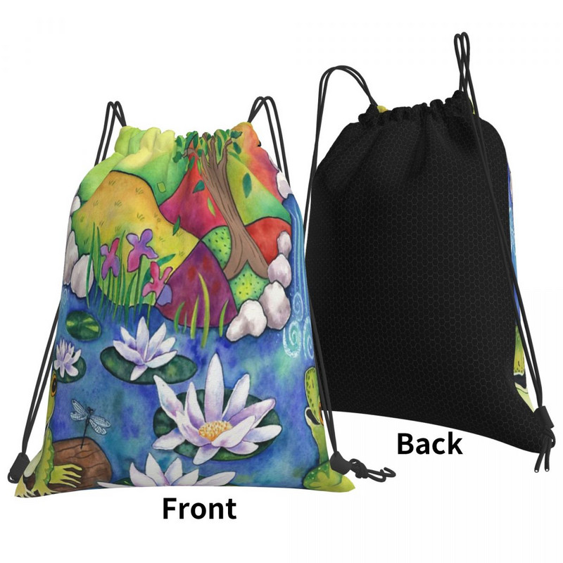 Vardes uz baļķiem Savelkamās aukliņas Somas Mugursomas Anime Skolas Somas Somas Sievietēm Sporta Mugursoma