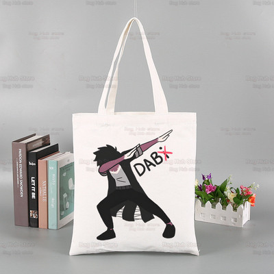 My Hero Academia Handbags υφασμάτινη τσάντα καμβά Midoriya Izuku Tote Bag Shopping Travel Eco επαναχρησιμοποιήσιμες τσάντες ώμου Bakugou Anime Shopper
