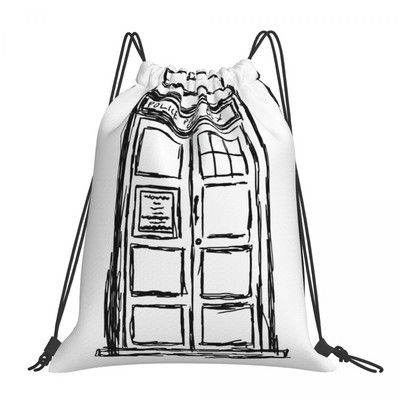 Doctor Drawstring Bags Ruksaci Putna sportska torba Torbe za muškarce Mali ruksak Ženski