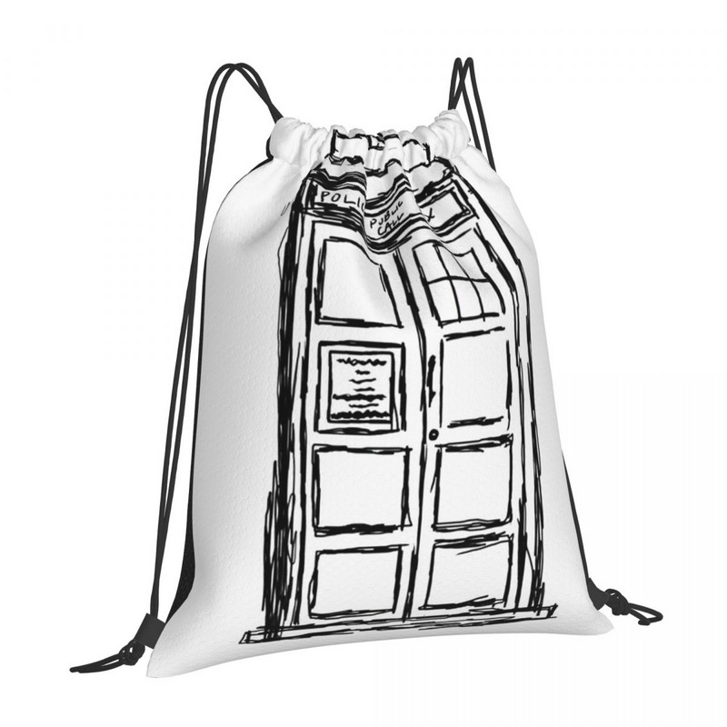 Doctor Drawstring Bags Ruksaci Putna sportska torba Torbe za muškarce Mali ruksak Ženski