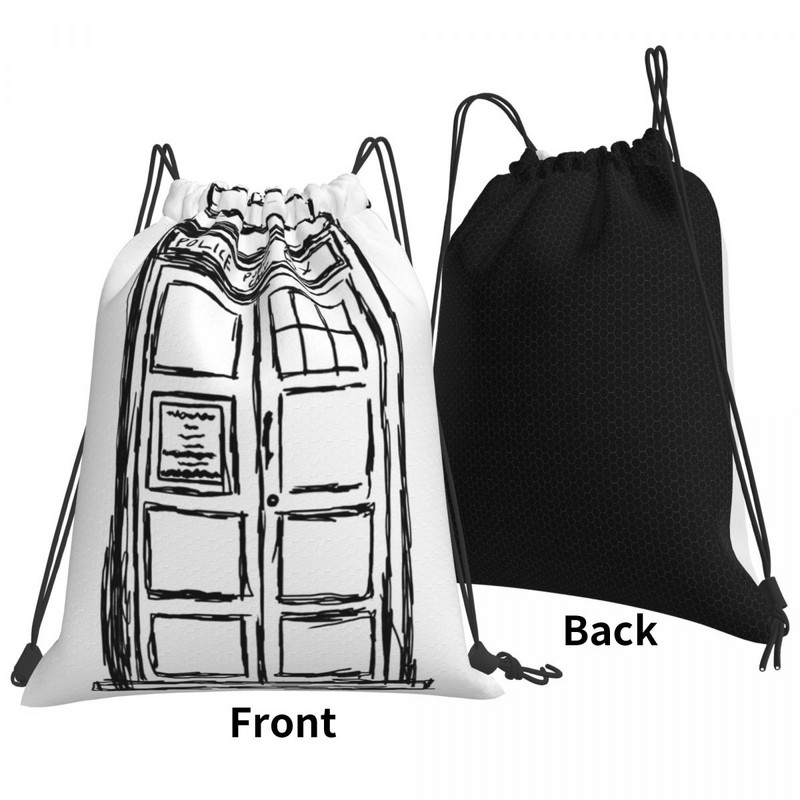 Doctor Drawstring Bags Ruksaci Putna sportska torba Torbe za muškarce Mali ruksak Ženski