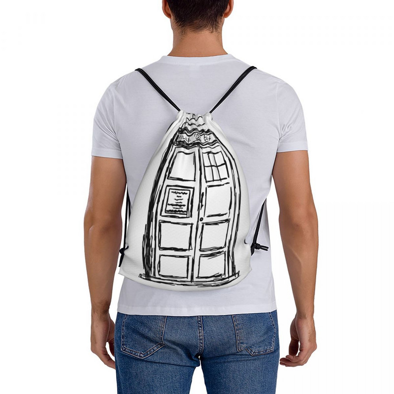 Doctor Drawstring Bags Ruksaci Putna sportska torba Torbe za muškarce Mali ruksak Ženski