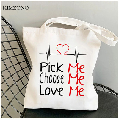 Grays Anatomy bevásárlótáska pamut kézitáska újrafelhasználható bolsa vászon táska szőtt shoping sacola sac cabas sac tissu