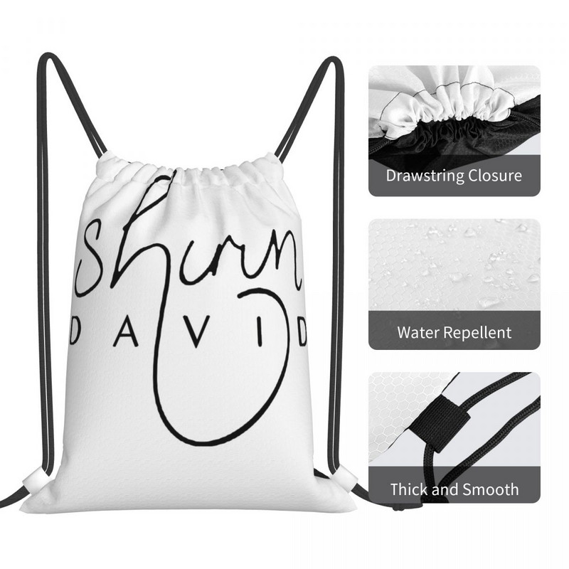 Shirin David raišteliai Krepšiai Kuprinės Kuprinės Kawaii Krepšys Pečių Krepšys Virvelė Vyriškas