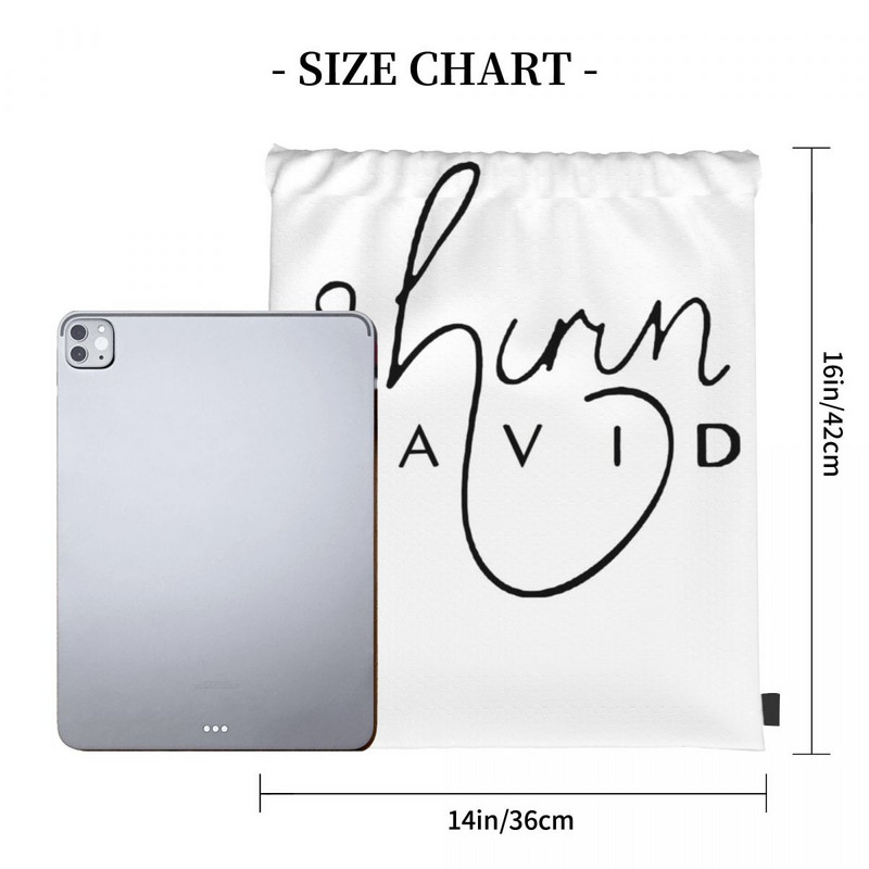 Shirin David raišteliai Krepšiai Kuprinės Kuprinės Kawaii Krepšys Pečių Krepšys Virvelė Vyriškas