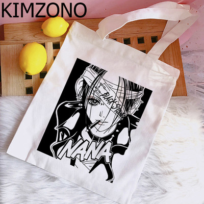 Nana Anime nákupná taška jutová taška tote bolsas de tela nákupná taška bolsas ecologicas sacola boodschappentas ecobag sacolas