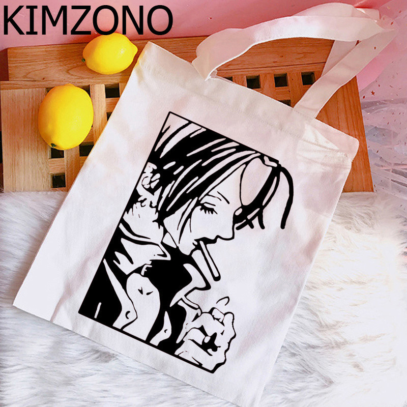 Nana Anime nákupná taška jutová taška tote bolsas de tela nákupná taška bolsas ecologicas sacola boodschappentas ecobag sacolas